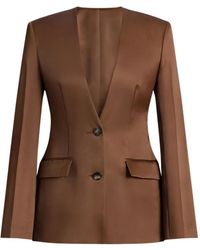 Alberta Ferretti - Button Jacket - Lyst