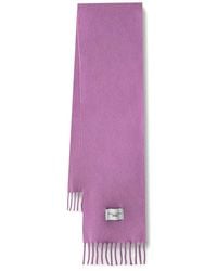 Marc O' Polo - Fringed Logo-Patch Scarf - Lyst