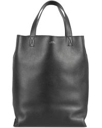 A.P.C. - Medium Maiko Leather Tote Bag - Lyst