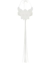 Blumarine - Halterneck Tank Top - Lyst