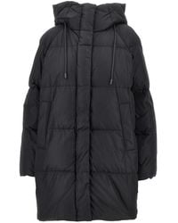 Weekend by Maxmara - Quilted Hooded Single-Breasted Coat - Lyst
