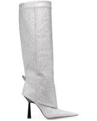 Gia Borghini - Stivali Rosie 110mm con glitter - Lyst