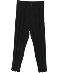 Homme Plissé Issey Miyake - Edge Ensemble Pleated Trousers - Lyst