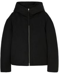 Jil Sander - Oversized Cashmere Hooded Jacket - Lyst