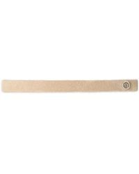 Maison Michel - Logo-Plaque Headband - Lyst