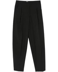 Covert - Pleated Straight-Leg Trousers - Lyst