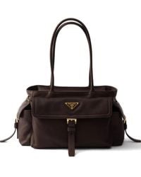 Prada - Explore Medium Nappa Leather Tote Bag - Lyst