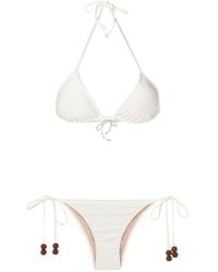 Adriana Degreas - Bead-embellished Bikini - Lyst