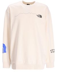 The North Face - Graphic-print Cotton Sweatshirt - Lyst