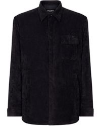 Dolce & Gabbana - Corduroy Shirt Jacket - Lyst