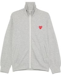 COMME DES GARÇONS PLAY - Heart-Patch Sweatshirt - Lyst