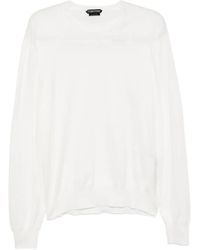 Tom Ford - Long-Sleeves Cotton T-Shirt - Lyst