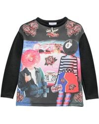 The Artistylist - Graphic-Print Textured-Finish Sweatshirt - Lyst