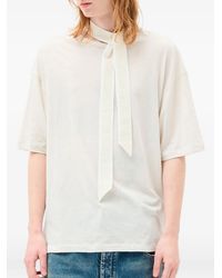 Ann Demeulemeester - Slogan-Print T-Shirt - Lyst