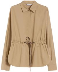 Max Mara - Cotton Poplin Shirt - Lyst