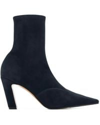 KHAITE - Nevada Ankle Stretch Boot 85 - Lyst