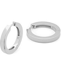 Tom Wood - Medium Beck Hoop Earrings - Lyst