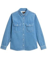 Woolrich - Camisa Con Bolsillo En El Pecho - Lyst