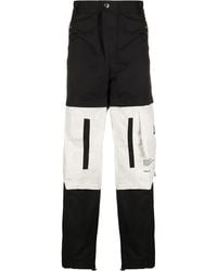 DIESEL - Two-Tone Convertible Trousers - Lyst