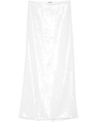 Moschino - Maxi-Rok Met Pailletten - Lyst