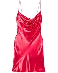 Balmain - Cowl Neck Dress - Lyst