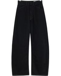 Lemaire - Jeans A Vita Alta - Lyst