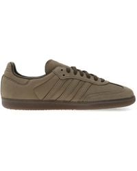 adidas - Gestreifte Samba Sneakers - Lyst