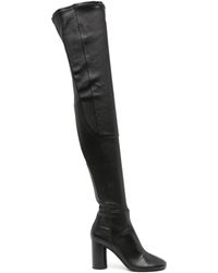 Isabel Marant - 85mm Knee-high Leather Boots - Lyst
