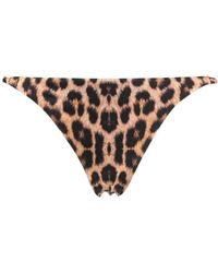 Noire Swimwear - Leopard-print Bikini Bottoms - Lyst