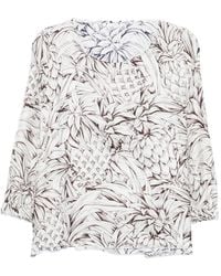 Robert Friedman - Blusa Con Piñas Estampadas - Lyst
