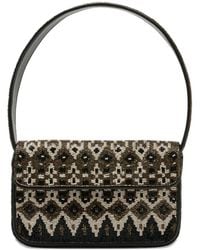 STAUD - Tommy Beaded Shoulder Bag - Lyst