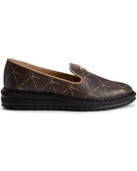 Giuseppe Zanotti - Tim Loafer Mit Logo - Lyst