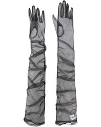 Ioana Ciolacu - Sheer Long-Length Gloves - Lyst