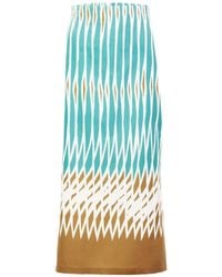 Silvia Tcherassi - Atira Print Midi Skirt - Lyst