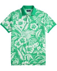 Polo Ralph Lauren - Tropical-Print Polo Shirt - Lyst