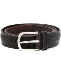 Orciani - Perforated Leather Belt - Lyst