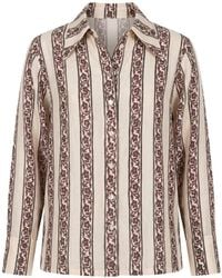 Alix Of Bohemia - Dana Floral-Print Silk Shirt - Lyst