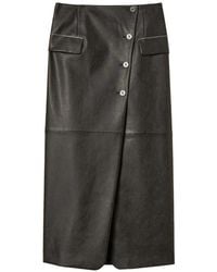 Twinset - Long Wrap-Around Skirt - Lyst