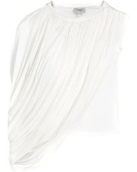 Giambattista Valli - ドレープ ブラウス - Lyst