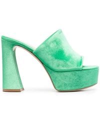 Gianvito Rossi - Holly Mules 70Mm - Lyst