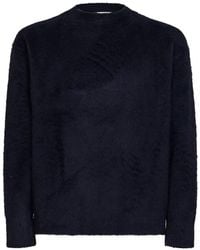 Roberto Collina - Brushed-Knit Crew-Neck Sweater - Lyst