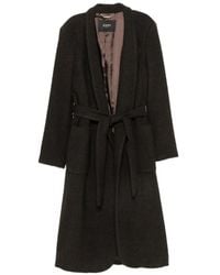 Seventy - Belted Shawl-Lapel Coat - Lyst