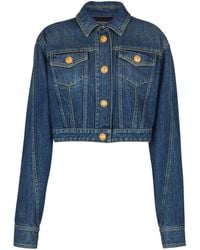 Balmain - Klassische Jeansjacke - Lyst