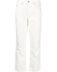 Ba&sh - Mid-rise Cropped Jeans - Lyst