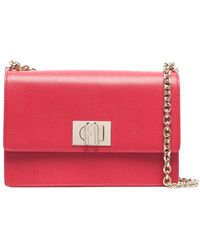 Furla - Clasp-Fastening Crossbody Bag - Lyst