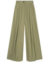 ARMANI EXCHANGE - Pleated Wide-Leg Palazzo Pants - Lyst