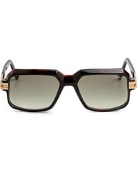 Cazal - Tortoiseshell Square-Frame Sunglasses - Lyst