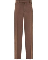 Ferragamo - Straight-Leg Trousers - Lyst