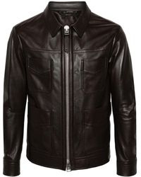 Tom Ford - Four-pocket Leather Jacket - Lyst