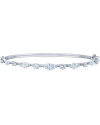 Kwiat - 18Kt Diamond Starry Night Bangle - Lyst